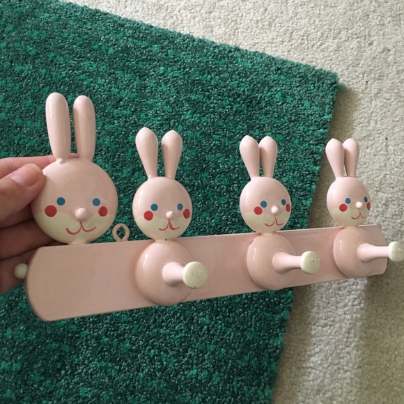 Adorable Kawaii bunny coat hanger for Baby or kids - Picture 2 of 6